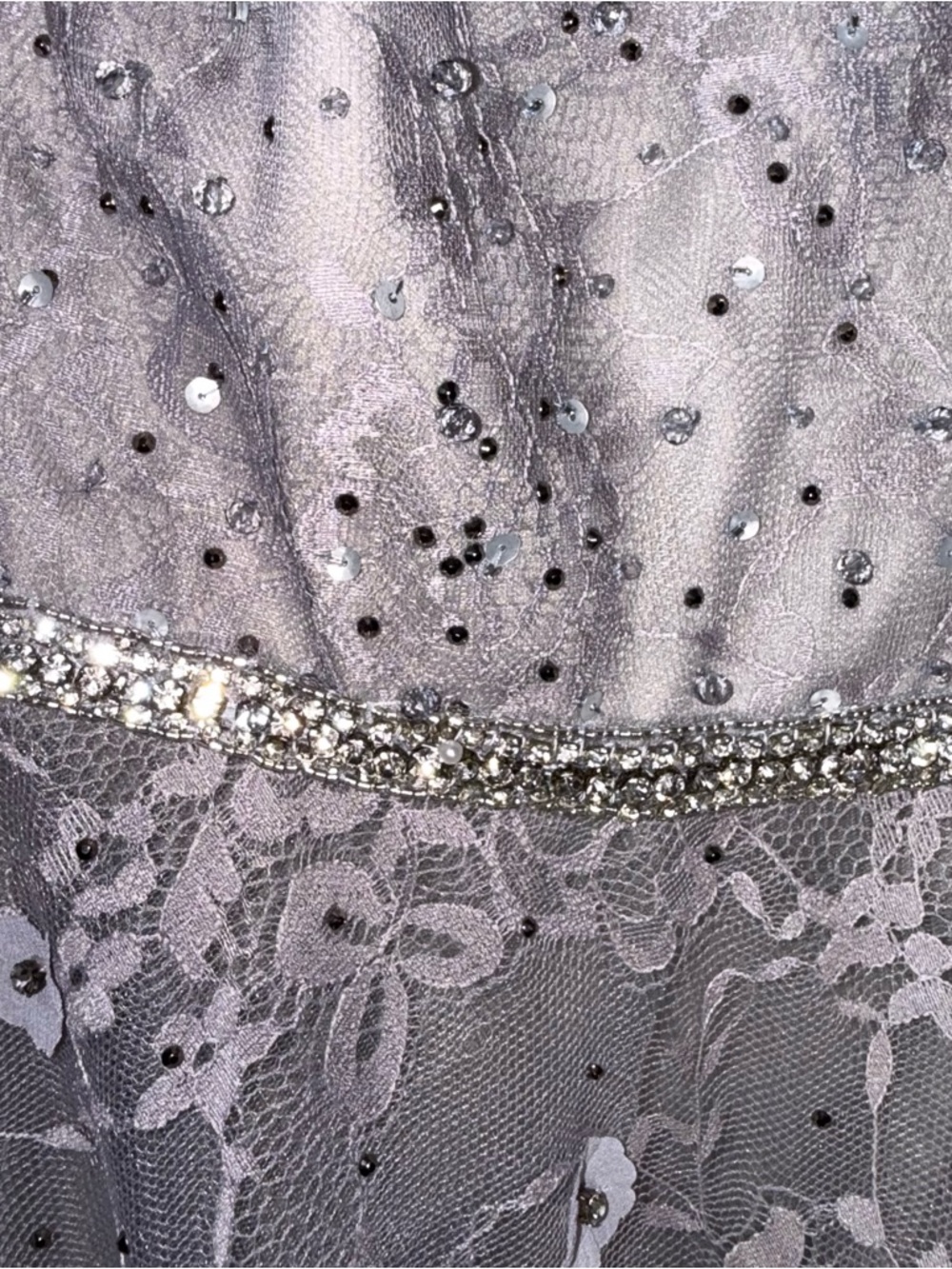 NWT MAC DUGGAL Floral Embellished Lace A-Line Cocktail Dress (Style #67387) 10 - Picture 15 of 16